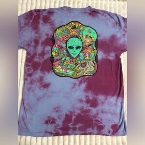 Killer Acid No Bad Trips Limited Edition Tie Dye T-shirt Size XL NWOT